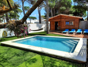 Chalet de madera en la Barrosa